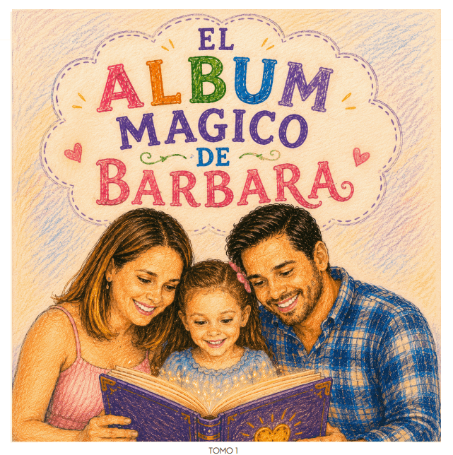 El Álbum Mágico — cuento personalizado de Historias para Siempre